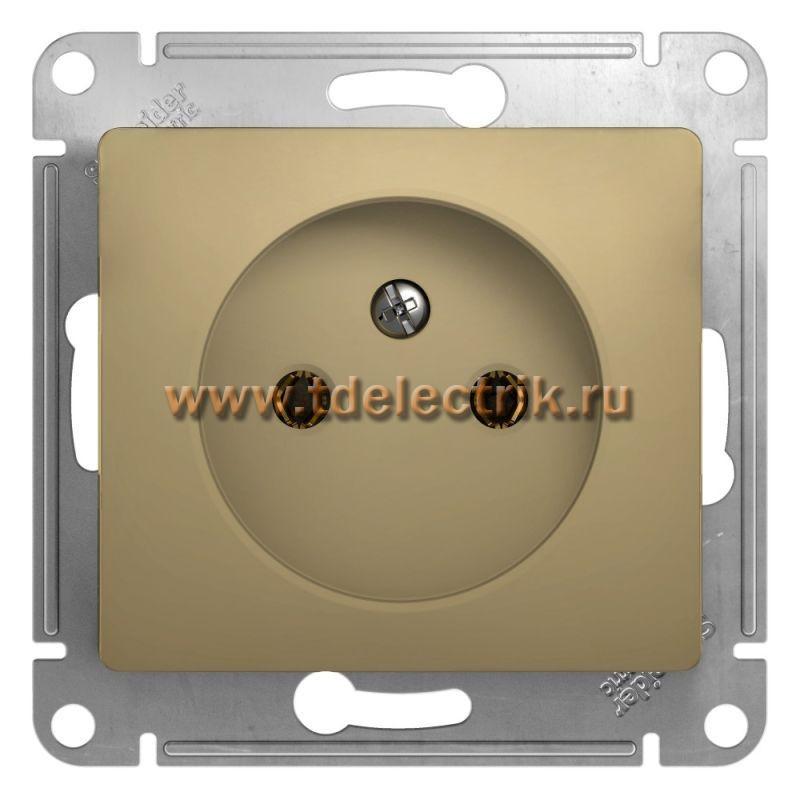 Фотография №1, GLOSSA РОЗЕТКА без заземления 16А механизм ТИТАН