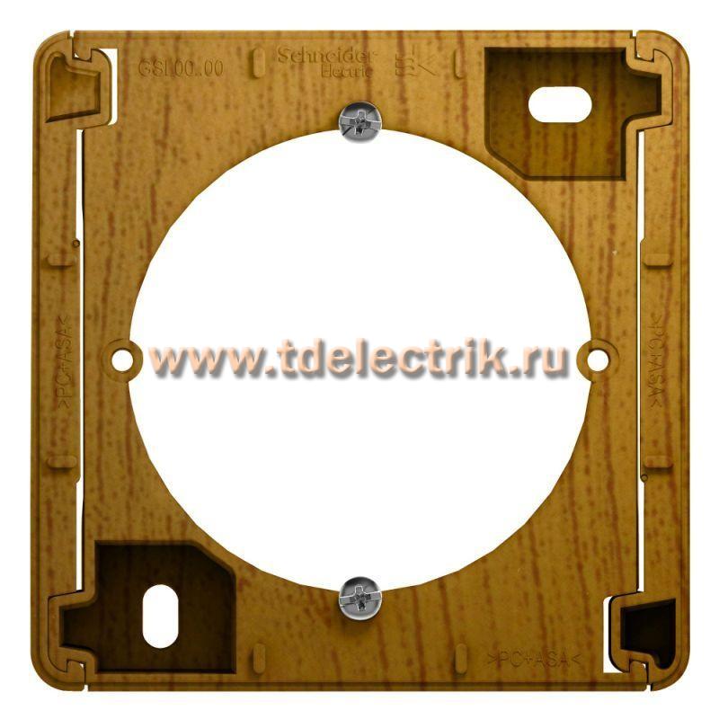 Фотография №1, GLOSSA КОРОБКА наружного монтажа ДУБ