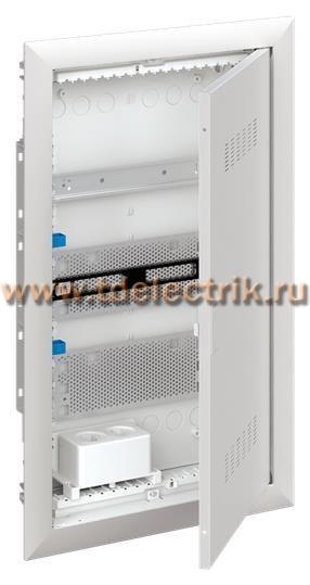 Фотография №1, Шкаф мультимедийный с дверью с вентиляционными отверстиями и DIN-рейкой UK630MV (3 ряда)
