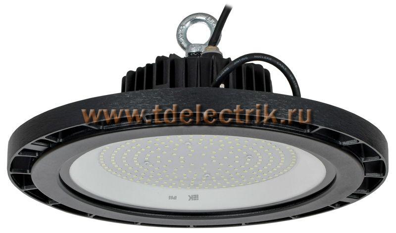 Фотография №1, Светильник ДСП 3012 PRO 200Вт 120гр 6500К IP65 алюминий IEK
