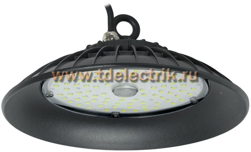 Фотография №1, Светильник ДСП 3006 PRO 100Вт 120гр 6500К IP65 алюминий IEK