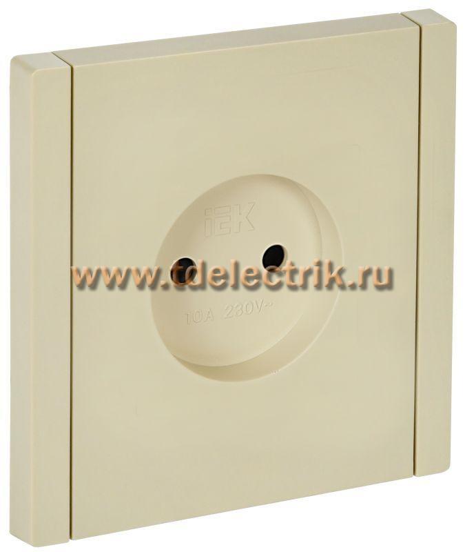 Фотография №1, FORTE&PIANO Розетка без з/к с з/ш в/к 10А FP417 ван. IEK