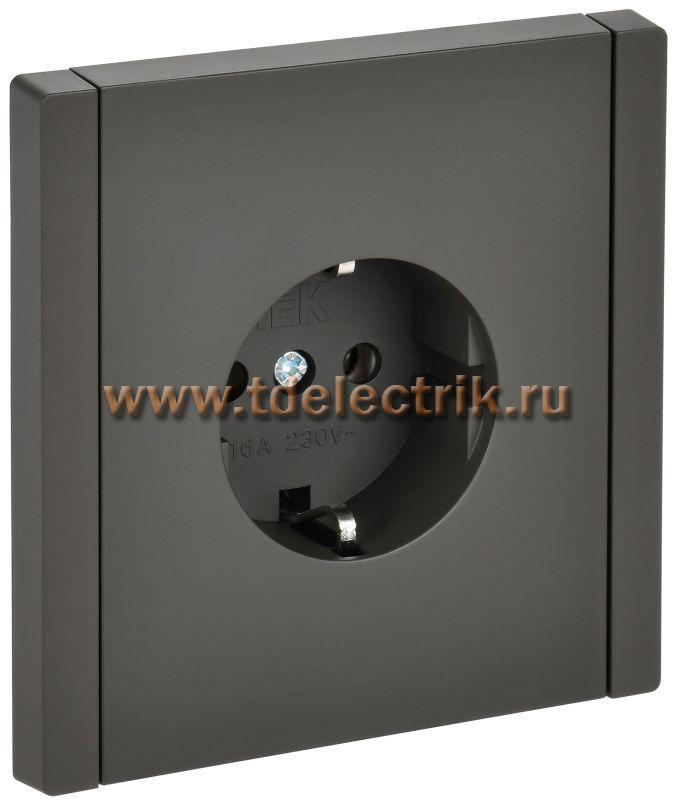 Фотография №1, FORTE&PIANO Розетка с з/к без з/ш в/к 16А FP316 сер. IEK