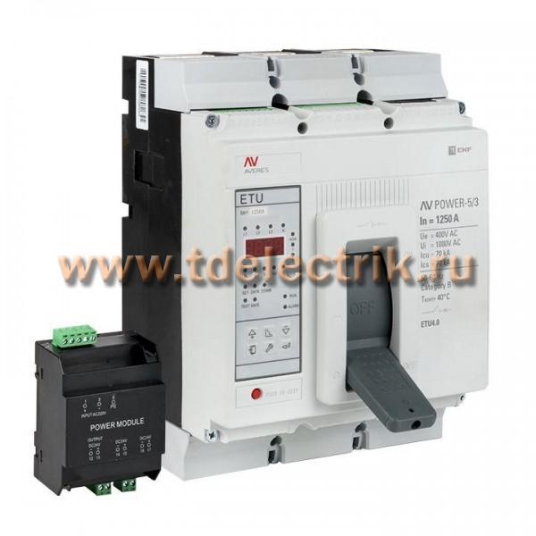Фотография №1, Выключатели силовые до 1600А AV Power EKF AVERES