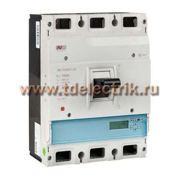 Фотография №1, Выключатели силовые до 1600А AV Power EKF AVERES