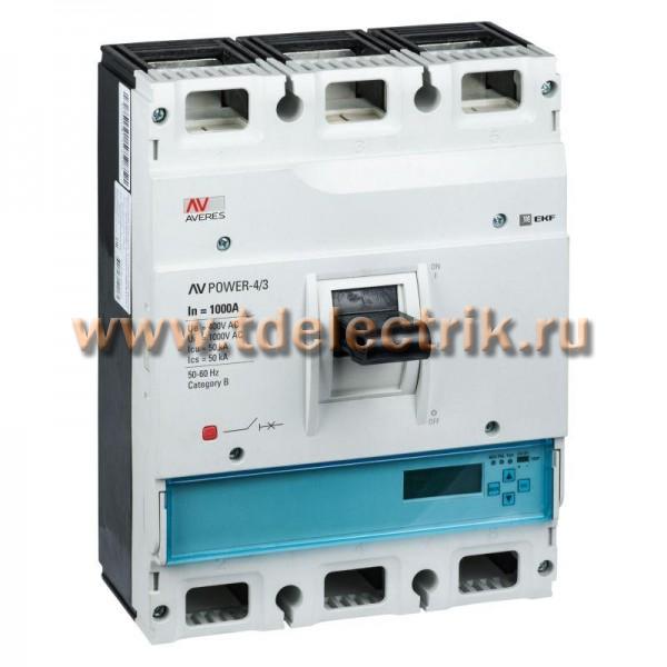 Фотография №1, Выключатели силовые до 1600А AV Power EKF AVERES