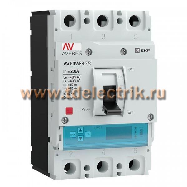 Фотография №1, Выключатели силовые до 1600А AV Power EKF AVERES