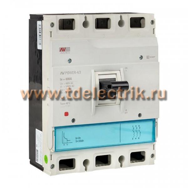 Фотография №1, Выключатели силовые до 1600А AV Power EKF AVERES