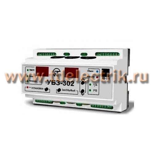 Фотография №1, Блок защиты унверсальный УБЗ-302 0-63А от встроенных ТТ 0-630А от внешних ТТ