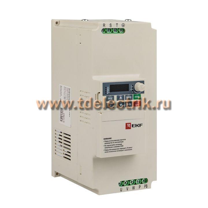 Фотография №1, Преобразователь частоты 11 кВт 3х400В VECTOR-80 EKF Basic
