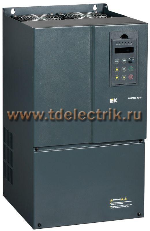 Фотография №1, ПЧ CONTROL-A310 380В 3Ф 93-110кВт 176-210А IEK