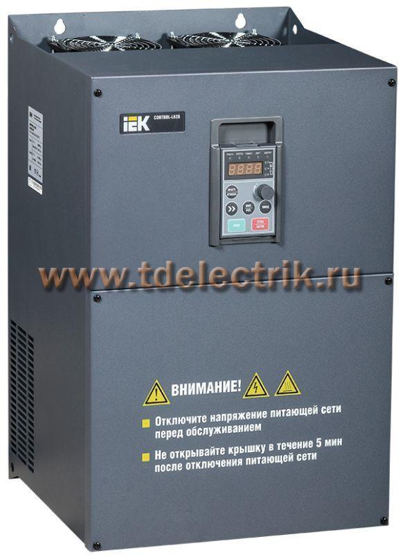 Фотография №1, Преобразователь частоты Control-L620 380В, 3Ф 55-75 kW 110-152A IEK