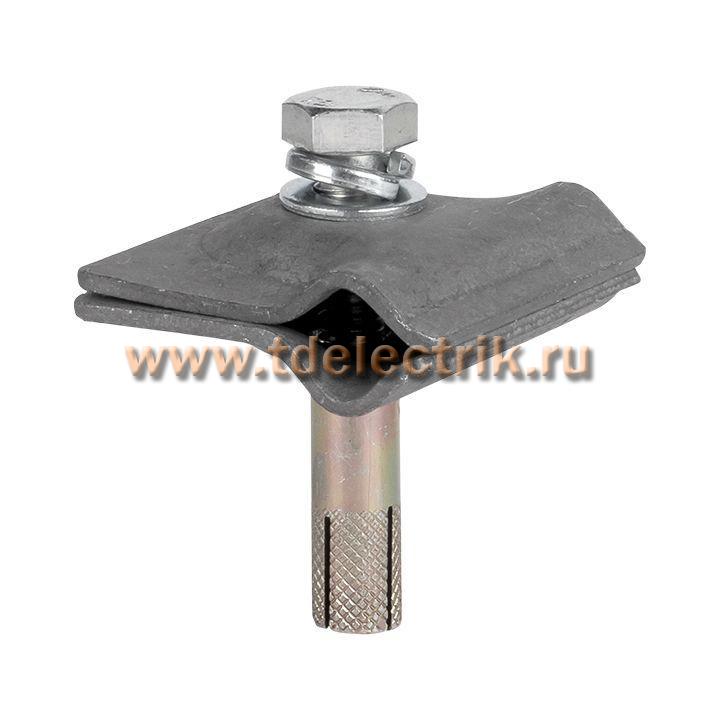 Фотография №1, Зажим прута универсальный lp-g3103 (45x45мм) с анкером HZ EKF PROxima