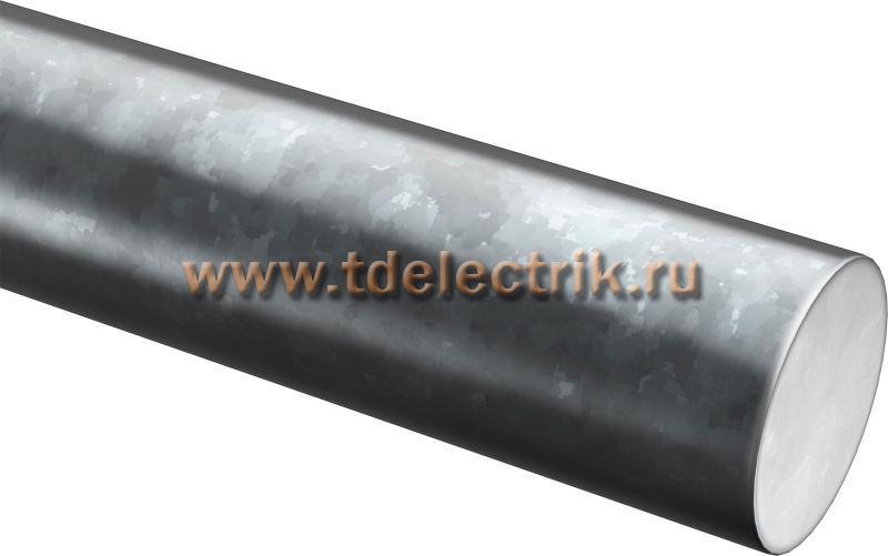 Фотография №1, Пруток 10мм (3м) оцинкованная сталь IEK