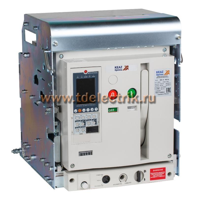 Фотография №1, Выключатель автоматический 3п 630А OptiMat A-630-S2-3P-85-D-MR8.1-B-C2200-M2-P01-S1-03