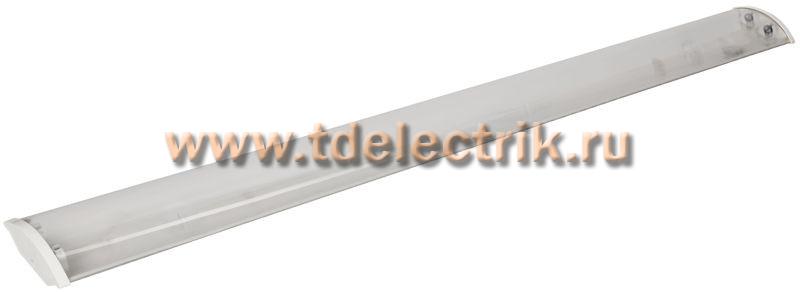 Фотография №1, Светильник ДБО 7001 под LED лампу 2хT8 1200мм IP20 IEK