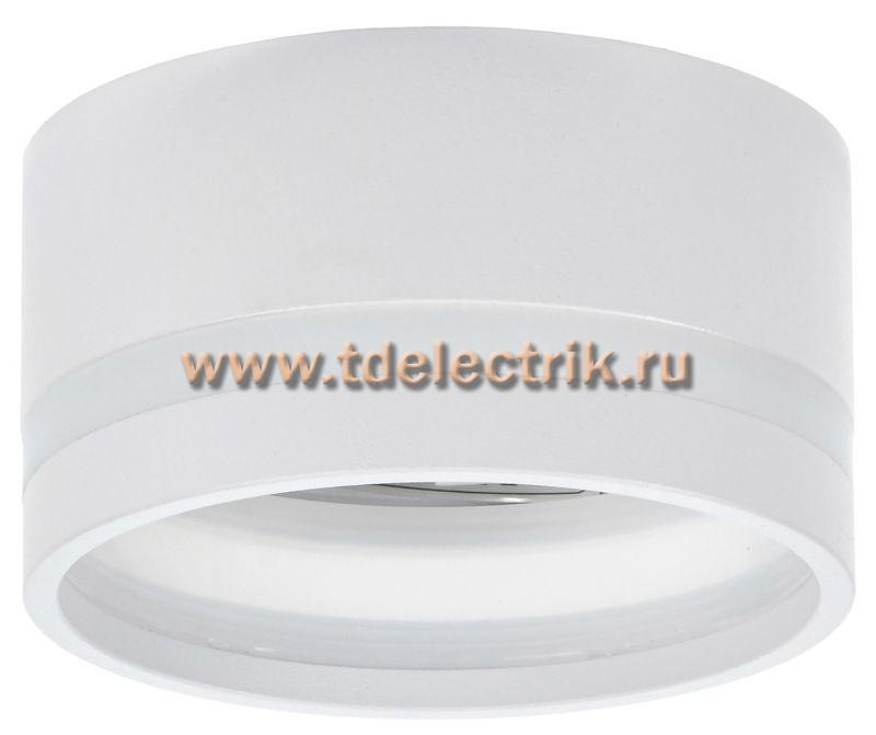 Фотография №1, Светильник 4032 накл. потолочн. GX53 белый IEK