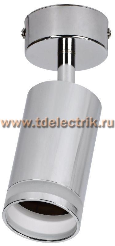 Фотография №1, Светильник 4006 настенно-потолочн. GU10 хром IEK