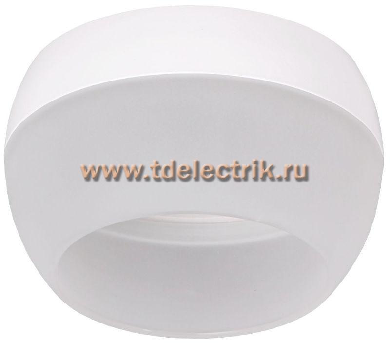 Фотография №1, Светильник 4010 накл. потолочн. GX53 белый IEK