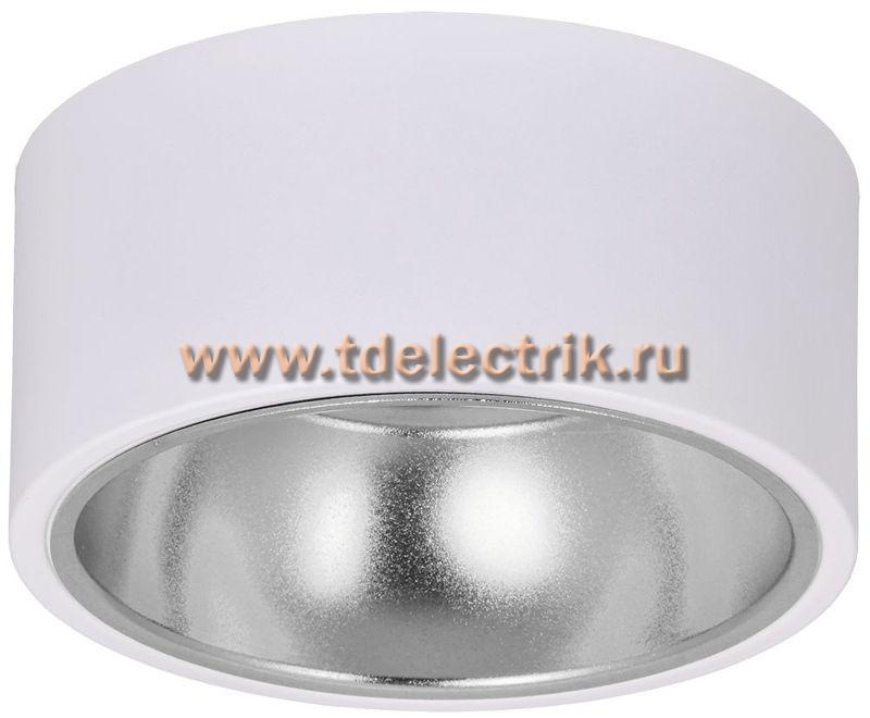 Фотография №1, Светильник 4017 накл. потолочн. GX53 белый/хром IEK