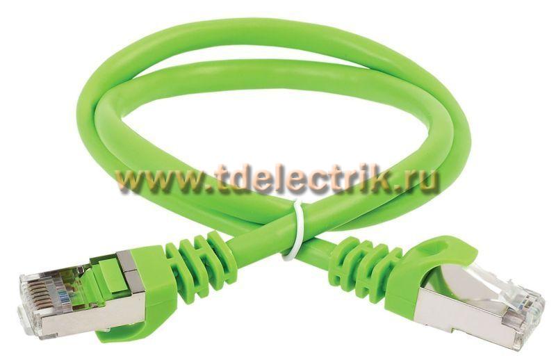 Фотография №1, Коммутационный шнур (патч-корд), кат.5Е FTP, 3м, зеленый
