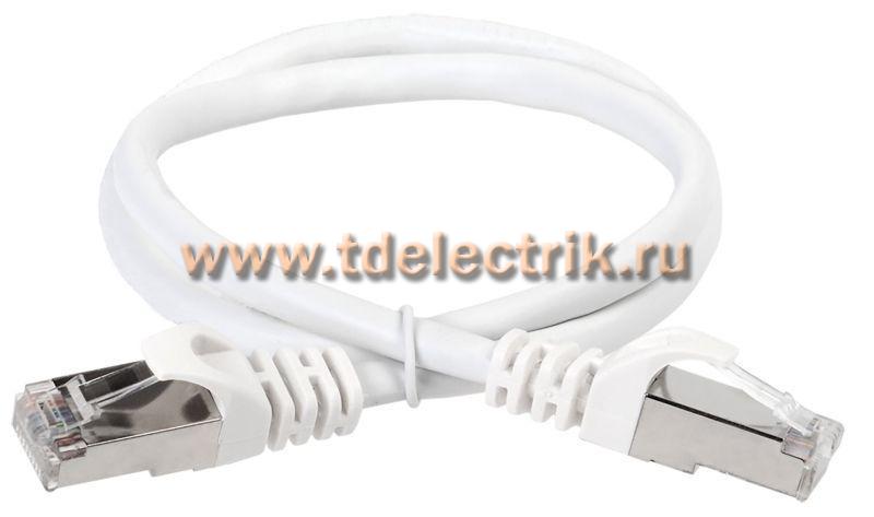 Фотография №1, Коммутационный шнур (патч-корд) кат. 5Е FTP LSZH 5м белый