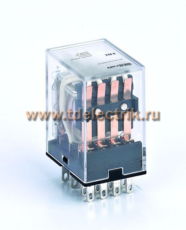 Фотография №1, Промежуточное реле 4 конт. с LED инд. 3А 36В AC ПР-102