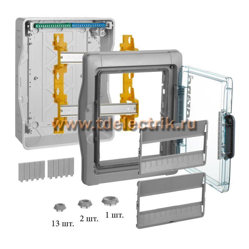 Фотография №1, Щиток Plexo IP65 2x12 Мод. С N+Pe