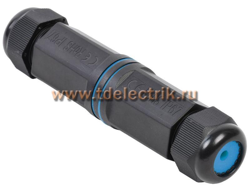 Фотография №1, Проходной адаптер кат.6 FTP тип RJ45-RJ45 с защитой IP67