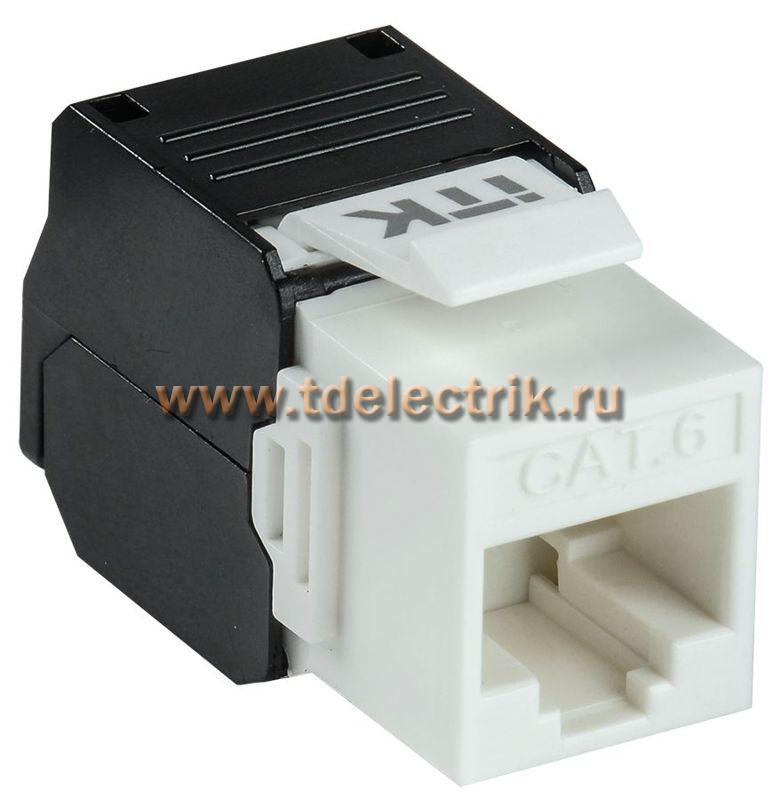 Фотография №1, Модуль Keystone Jack категория 6 UTP без инструмента TOOLLESS 180 градусов