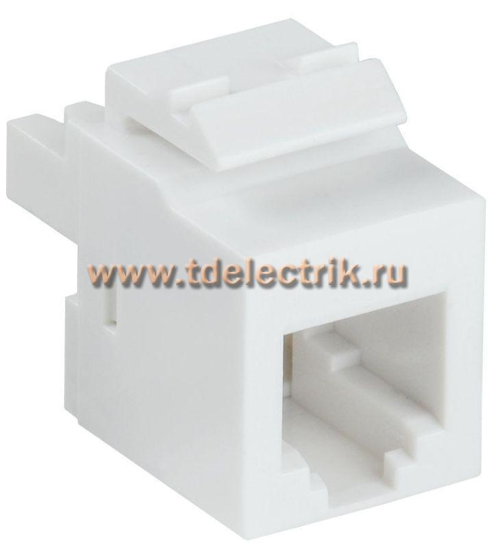 Фотография №1, Модуль Keystone Jack категория 3 RJ12 UTP 110 IDC 180 градусов