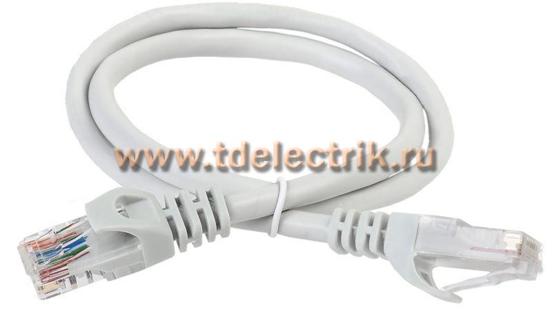 Фотография №1, Коммутационный шнур (патч-корд) кат. 6А UTP LSZH 7м серый