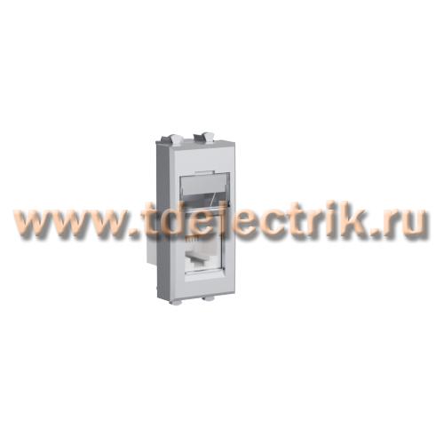 Фотография №1, Компьютерная розетка RJ-45 модульная, кат.5е, 