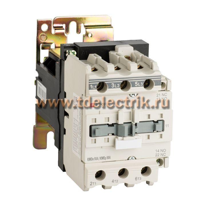 Фотография №1, Контактор КМЭп малогабаритный 50А 24В DC 1NO 1NC EKF PROxima