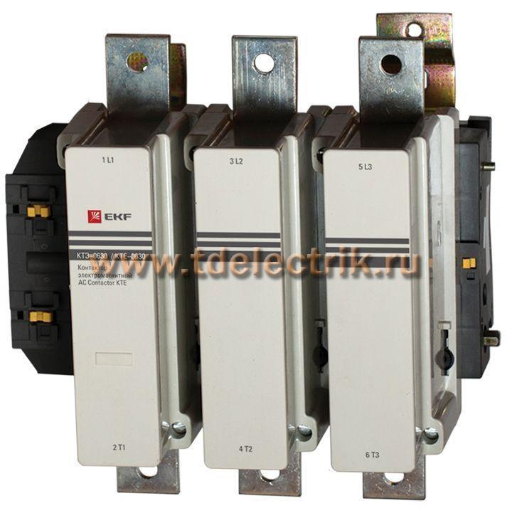 Фотография №1, Контактор КТЭ 630А 230В NO EKF PROxima