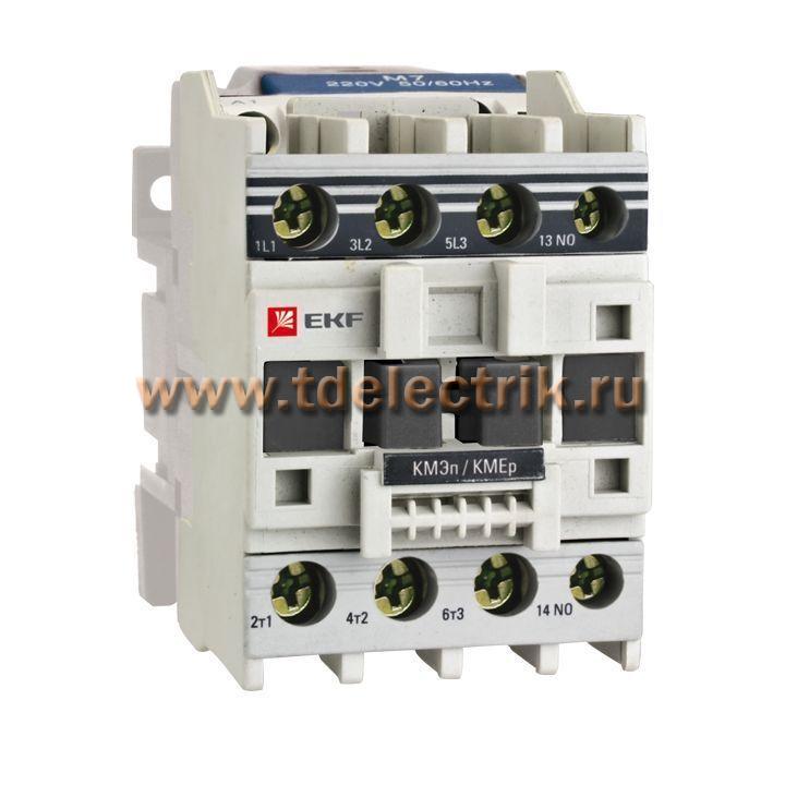 Фотография №1, Контактор КМЭп малогабаритный 18А 110В DC 1NO EKF PROxima
