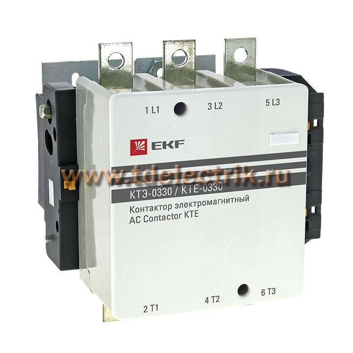 Фотография №1, Контактор КТЭ 330А 230В NO EKF PROxima