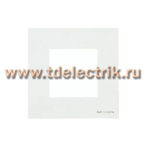 Фотография №1, Рамка NIE Zenit 1-я базовая 2 мод (белая)