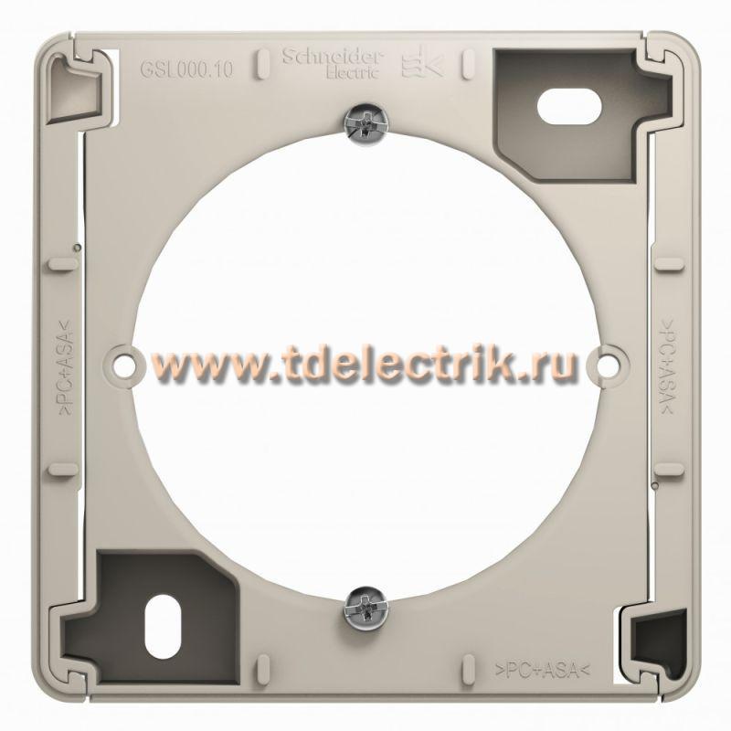 Фотография №1, GLOSSA КОРОБКА для наружного монтажа МОЛОЧНЫЙ