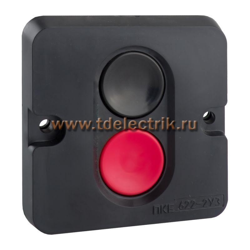 Фотография №1, Пост кнопочный ПКЕ 622-2-У2-IP54