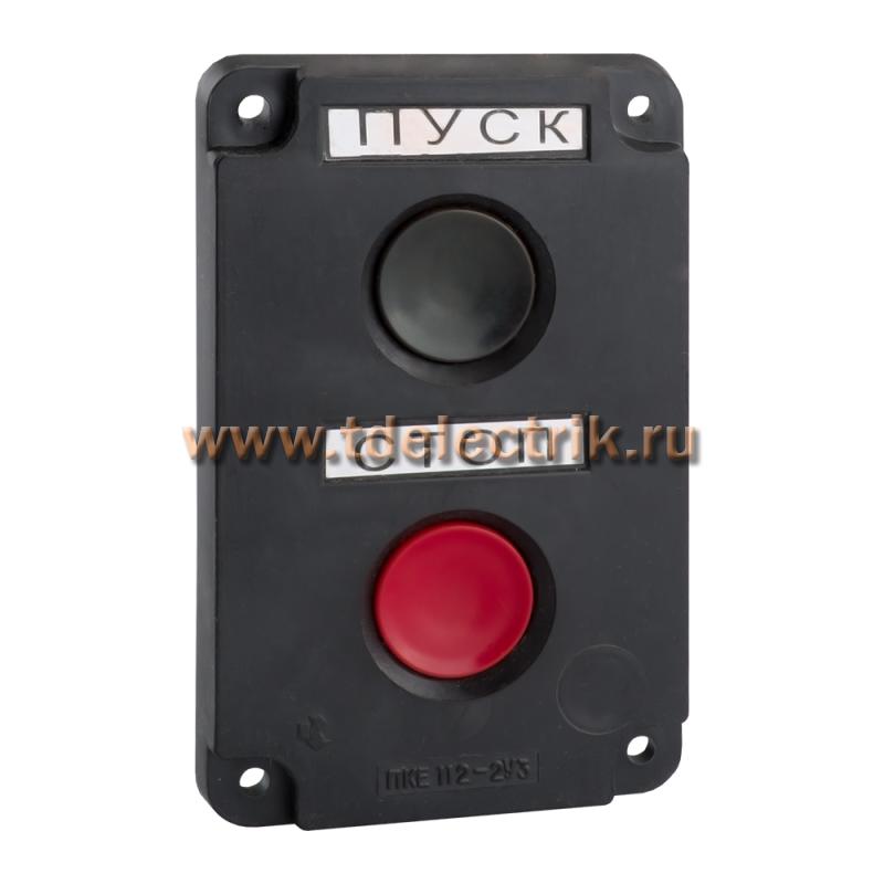 Фотография №1, Пост кнопочный ПКЕ 122-2-У2-IP54