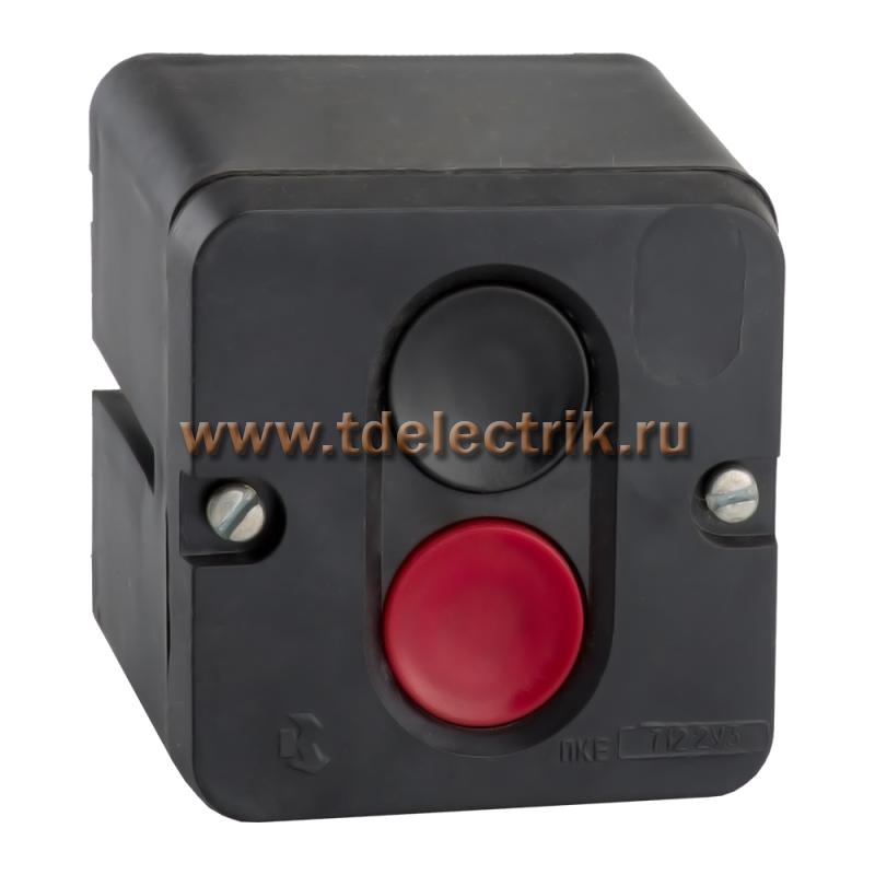 Фотография №1, Пост кнопочный ПКЕ 712-2-У3-IP40