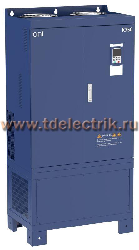 Фотография №1, Преобразователь частоты K750 380В 3Ф 400-450кВт 725-820А ONI