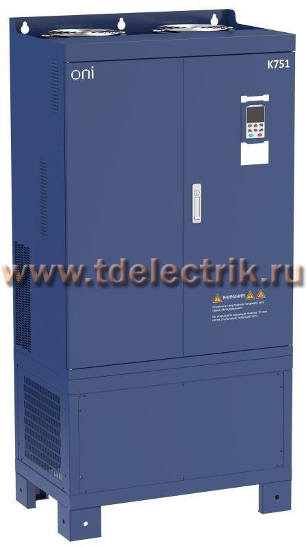Фотография №1, Преобразователь частоты K751 380В 3Ф 400-450кВт 725-820А ONI
