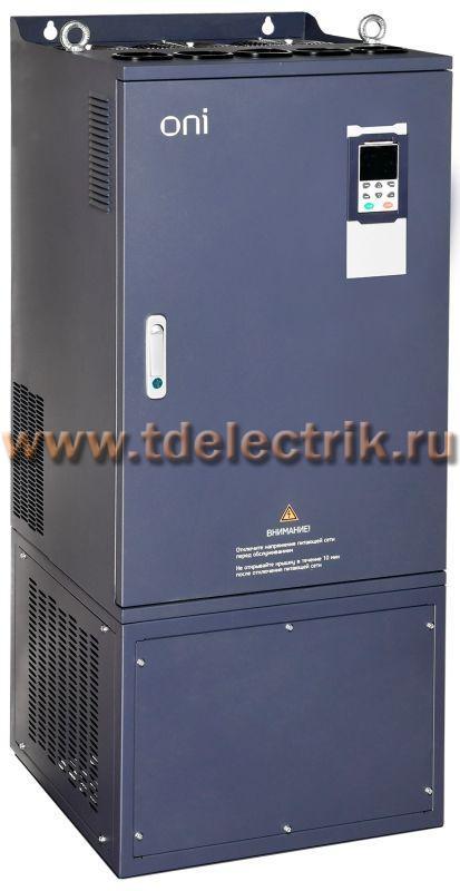 Фотография №1, Преобразователь частоты K750 380В 3Ф 220-250кВт 426-465А ONI