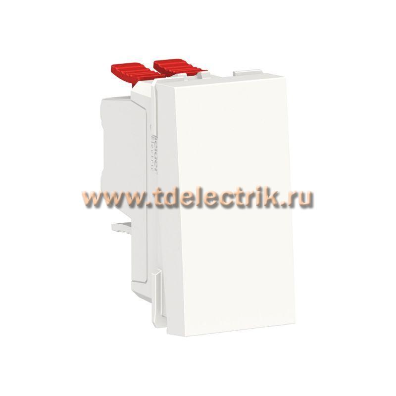 Фотография №1, UNICA MODULAR переключатель 1-клавишный, перекрест, сх. 7, 10 AX, 250 В, белый