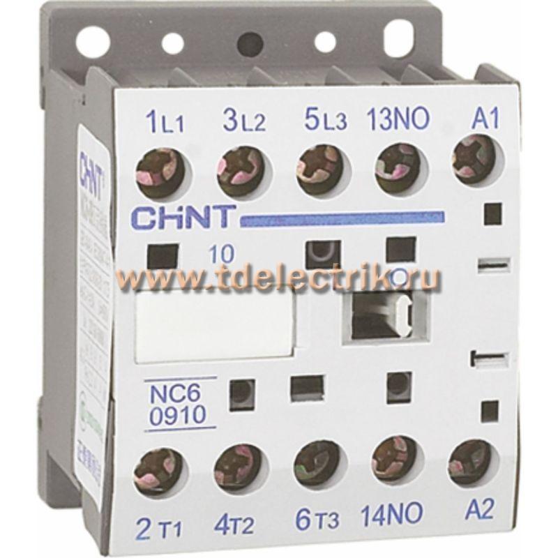 Фотография №1, Контактор NC6-0910 9А 24В 1НО 50Гц (R)