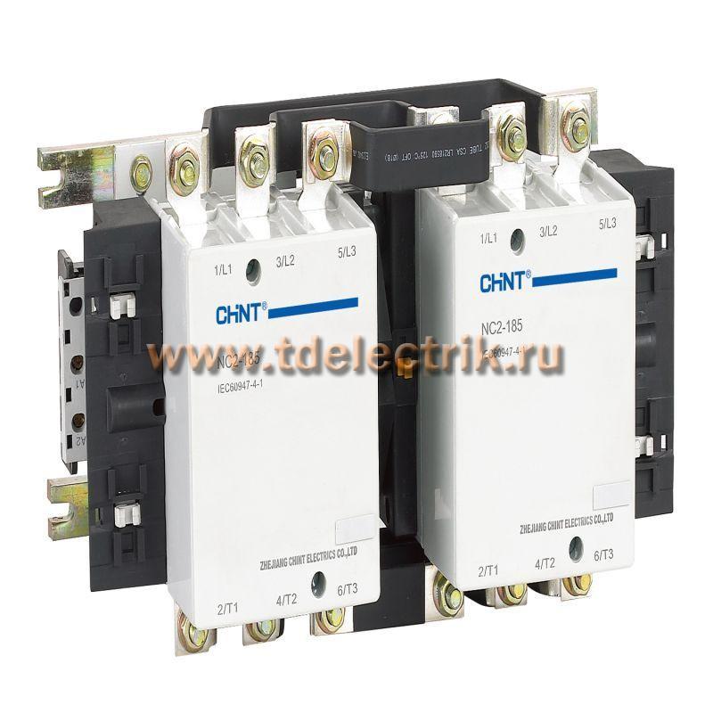Фотография №1, Контактор NC2-185NS реверс 185А 230В/АС3 50Гц (R)