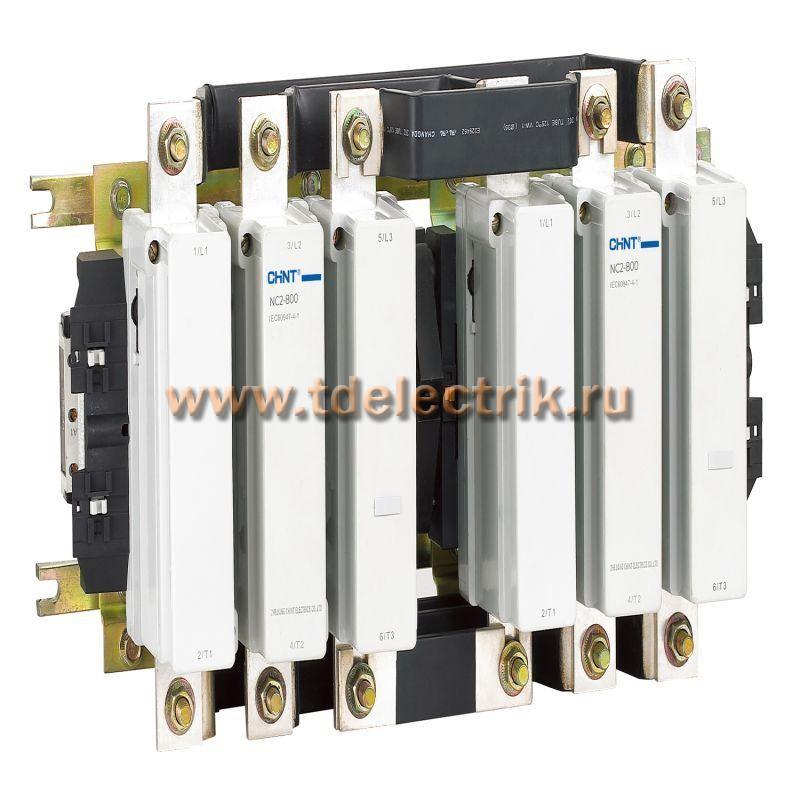 Фотография №1, Контактор NC2-800NS реверс 800А 230В/АС3 50Гц (R)