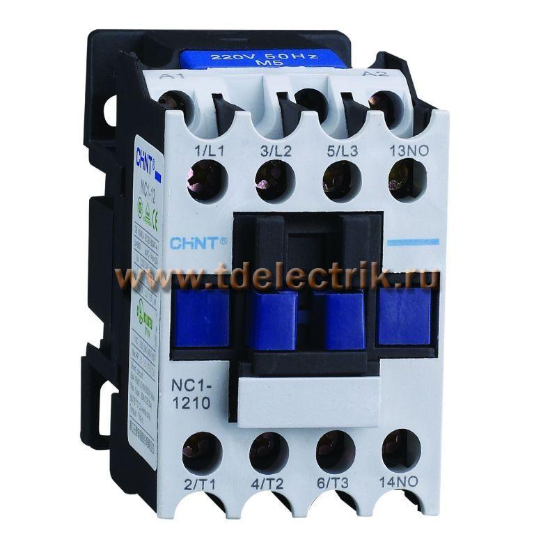 Фотография №1, Контактор NC1-1210 12А 110В/АС3 1НО 50Гц (R)